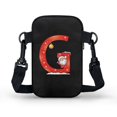thumbnail image 2 of HELLHERO Christmas Light Patterns Crossbody Bags Polyester Double Layer Adjustable Crossbody Bag for Casual Travel, 2 of 7