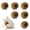 6 Pcs, variant on Cat Toy Faux Rabbit Fur Ball, 2026 New Fluffy Ball for Indoor Cats, Fun Chase for Exercise