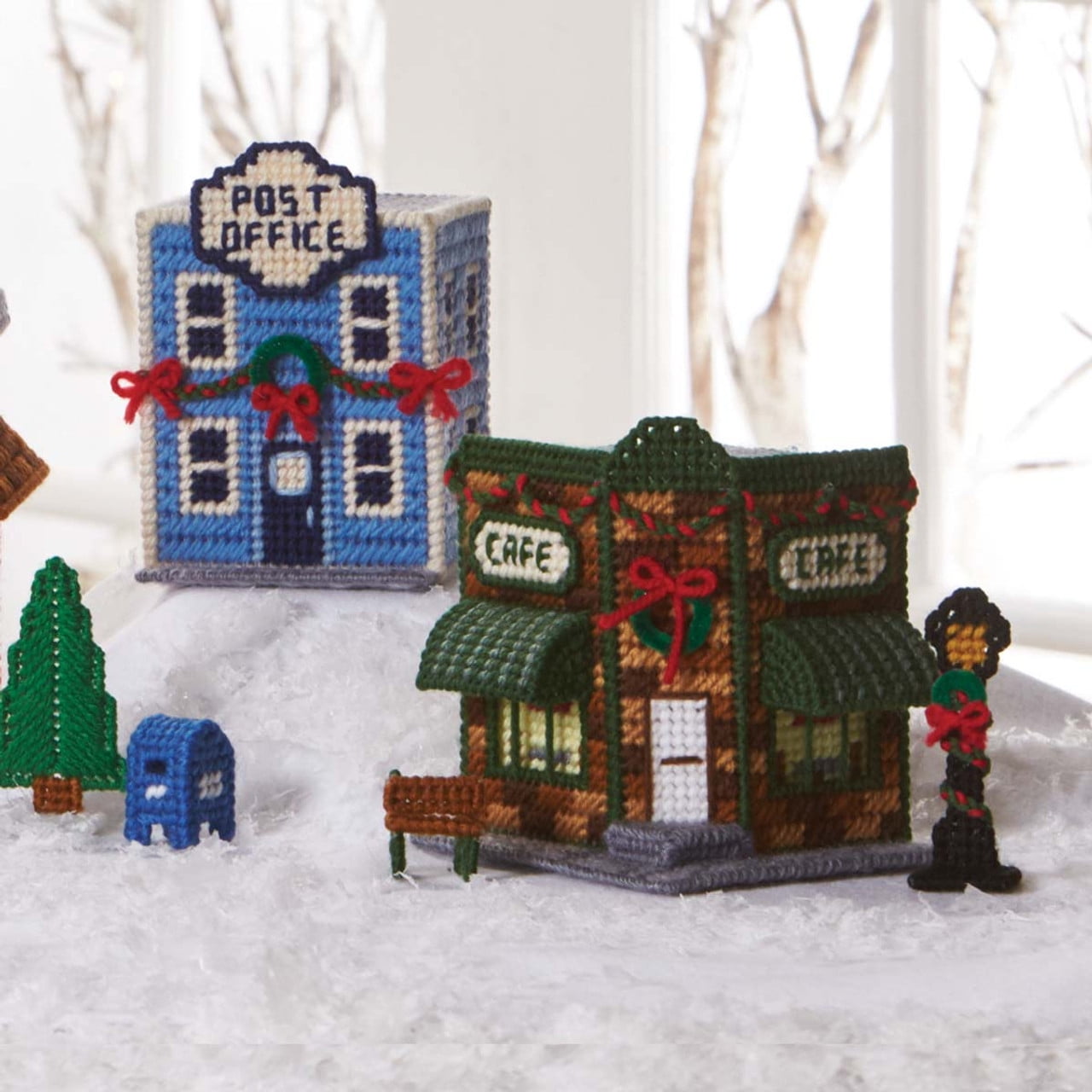 Herrschners® Christmas Village Plastic Canvas Kit
