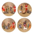 thumbnail image 1 of Ensemble de Scène de Nativité Traditionnelle en Résine, Ensemble Religieux de Noël, 1 of 7