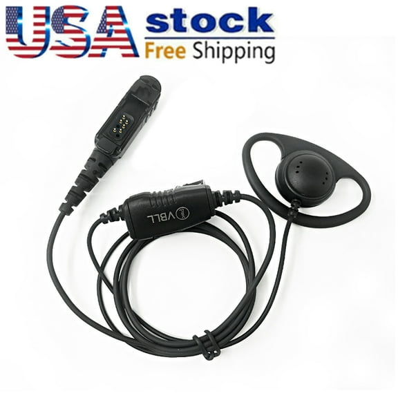 D-style Headset Earpiece Earloop PMLN6757 For XPR3300 XPR3500 XPR3300e XPR3500e DP2400e DP2600e  DEP550 DEP570 DP3441 MTP3150 MTP3250  Portable radio