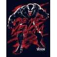 thumbnail image 2 of Junior's Marvel Venom: Let There be Carnage We are Venom Red Graphic Tee Navy Blue Large, 2 of 3