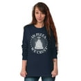thumbnail image 3 of In Pizza We Crust Funny Food Pun Plus Size Long Sleeve Graphic Tee Shirt Brisco Brands 2X, 3 of 5