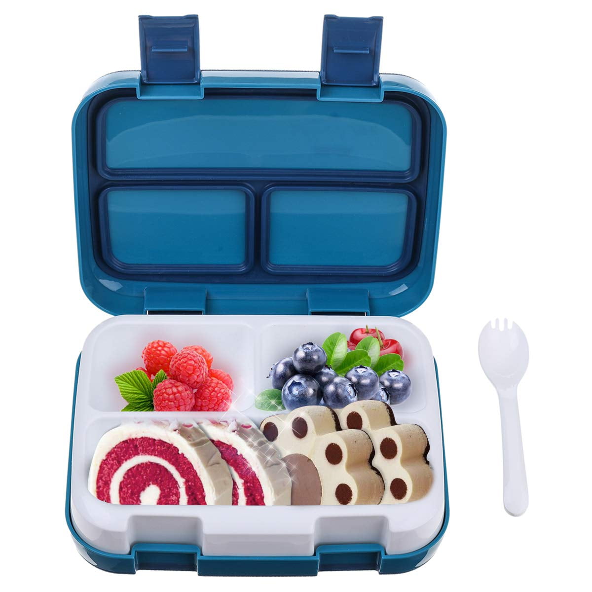 Details about   Microwave Plastic Lunch Box Kids Food Storage Container Leak-Proof Portable Bag 