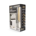 thumbnail image 2 of Thyme & Table 7-Piece Knife Block Set, Cream, 2 of 8