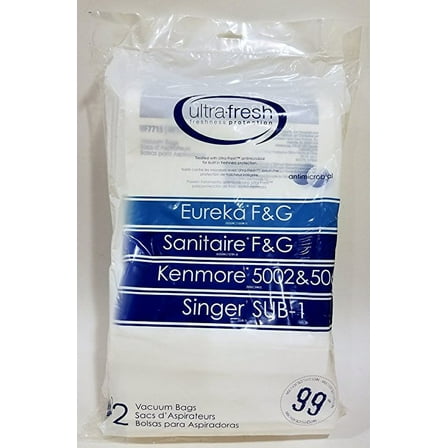 12 Bags for Eureka Style F&G Vacuum Cleaner F G Sanitaire Commercial