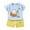 K4-Light Blue, variant on Baby Boy Summer Clothes Funny Graphic T Shirt Outfits Short Sleeve Top T shirt shorts Set 2 Piece, Blue 12-18M