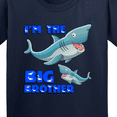 thumbnail image 4 of Inktastic I'm the Big Brother Shark Youth T-Shirt, 4 of 5