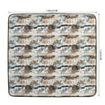 thumbnail image 4 of Manta de picnic impermeable de PVC, manta de playa portátil extragrande para exteriores, para viajes en la playa, Camping, senderismo, Picnic de 57x59 pulgadas, 4 of 8