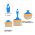 thumbnail image 4 of Uxcell 5" Width 0.35" Thick Soft Nylon Bristle with PP Handle Paintbrush, 4 of 5