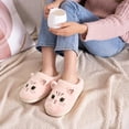 thumbnail image 2 of Ecetana Women's Cute Fuzzy Slippers Comfort Faux Fur Memory Foam Non-Slip House Slippers for Women, 2 of 7