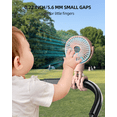 thumbnail image 5 of FrSara Portable Baby Stroller Fan,Clip on Fan for Stroller and Car Seat, Safe and Quiet,4000mAh, 3-Speed Adjustable, 5 of 8