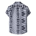 thumbnail image 4 of Camiseta de manga corta con un solo pecho, informal y cómoda, a la moda para hombre Pompotops oipoqjl43591, 4 of 9