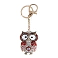 thumbnail image 2 of Agiferg New Creative Animal Series Big Eye Owl alloy Diamond Keychain, 2 of 9