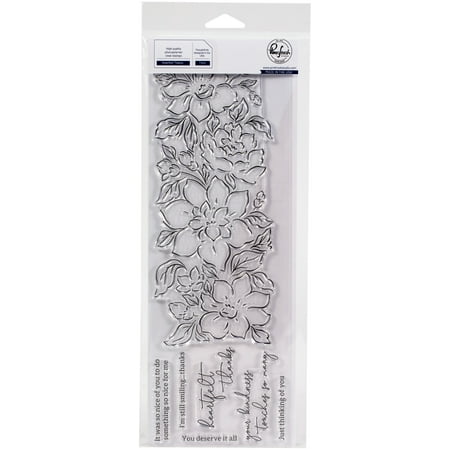 UPC: 0736952870490 | Pinkfresh Studio Clear Stamp Set 4 X12 -Heartfelt Thanks