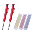 thumbnail image 2 of KLKCMS Portable Refill Cutting Ruler Household Mark Pen for Office Garden Carpenter Set 9, 2 of 9