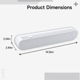thumbnail image 4 of Plastic Wrap Dispenser with Cutter, Food Wrap Dispenser with Suction Cups, 4 of 5