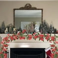 thumbnail image 5 of Moocorvic Hanging Garlands 5.6ft with Artificial Red Berries, Indoor Wall Decor for Christmas Tree Wedding Party Room Decor Aesthetic, 5 of 6