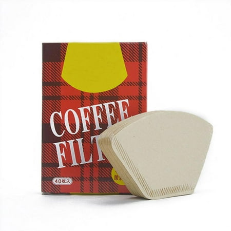 

Metich Coffee Filters Paper Set of 100 Natural Unbleached Paper Filters for Pour Over Coffee Dripper and Coffee Maker