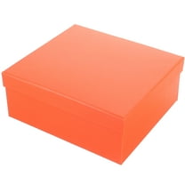 Supvox Flower Arrangement Box Gift Box Orange Item Storage for Home 1Pack