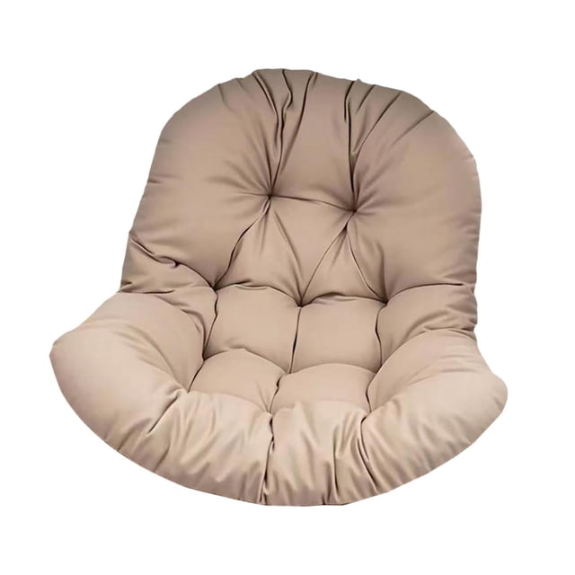 Cojín para silla de columpio, cómodo cojín de repuesto para hamaca, cojines de respaldo Caqui