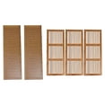 thumbnail image 6 of Bamboo Shoe Cabinet with Drawer 3-Doors Shoe Cabinet High Heels Storage Rack 39", 6 of 17