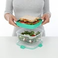 thumbnail image 5 of Sistema To-Go 1.63L Salad & Sandwich Plastic Food Storage Container, 5 of 5