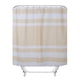 thumbnail image 1 of Cateissary Cortina de ducha a rayas, cortinas de ducha impermeables con buena sensación de mano, cortina para tela a rayas Juegos de accesorios de baño Café Marfil B 180*180 CM, 1 of 6