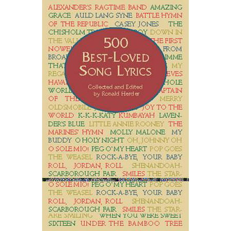 500 Best-Loved Song Lyrics (Best Way To Make Lyric Videos)