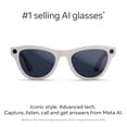 thumbnail image 3 of Ray-Ban Meta Skyler (Gen 2) - Shiny Chalky Grey, Transitions Sapphire Lenses, 3 of 7
