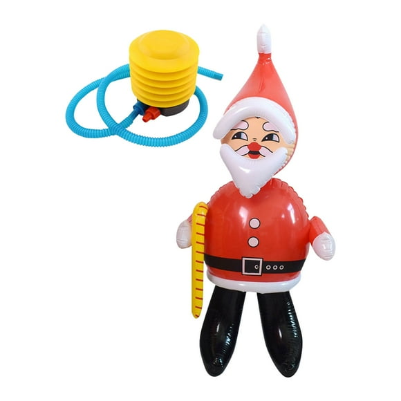 WIFKLSIIPG Inflatable Santa Doll, Christmas Ornaments, Christmas Outdoor Inflatable Decoration - with Inflatable Tube