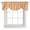 Burnt Orange, variant on Tie Up Valances for Windows, Black White Plaid Adjustable Valance Curtains Window Treatment for Living Room, Gradient Geometric Buffalo Checkered Rod Pocket Kitchen Curtains & Drapes 42x12 Inch