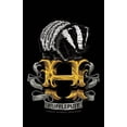 thumbnail image 7 of Harry Potter Hufflepuff Badger Men's Black T-shirt-6XL, 7 of 7