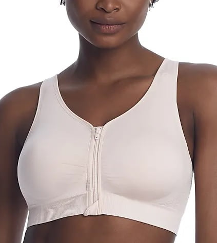 Sports Pocket Bra for Mastectomy Breast Enhancer Nonwired Soft Front Closure Sports Pocket Bra for Mastectomy Breast Enhancer Nonwired Soft Front Closure