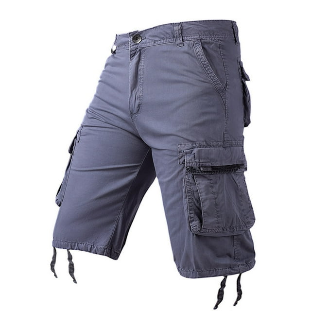 toraway Men's Retro Shorts With Pockets Outdoor Work Shorts With Large Side Pockets 40