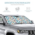 thumbnail image 2 of Bingfone Block Dinosaur Car Windshield Sunshade,Sun Foldable Sun Shield Sun Visor for Car - Small, 2 of 8