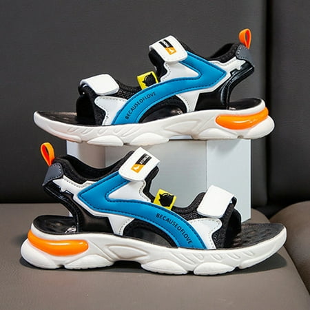 

CHAOLEI Boys And Girls Open Toe Polyurethane Soft Soled Sports Sandals And Beach Shoes
