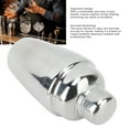 thumbnail image 4 of Cocktail Shaker Set, Professional Bar Shaker, Stainless Steel Cocktail Drink Mixer Bartender Shaker, Essential Bar Tools Weighted Shaking Metal Tins for Bartender, 4 of 8