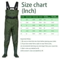 thumbnail image 6 of GOGHOST Chest Waders, double-layer nylon/PVC construction, unisex fit, suitable for fishing, hunting, mining, and farming operations-US12., 6 of 6