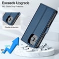 thumbnail image 6 of for iPhone 16 Pro Case, 2 in1 Multifunctional Detachable Wallet Phone Case for Men Women with RFID Blocking Card Holder Wrist Strap Shockproof Protective Case for iPhone 16 Pro (Blue), 6 of 18