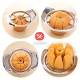 thumbnail image 4 of Apple Slicer Upgraded Version 8-Blade Apple Corer, Stainless Steel Ultra-Sharp Apple Cutter, Pitter, Divider(Update), 4 of 6