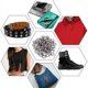 thumbnail image 3 of 100Pcs Metal Eyelets Set 6mm Grommet Rings Kit with Mounting Punch Rod for DIY Accessories Leather C, 3 of 5