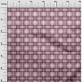 thumbnail image 3 of oneOone Silk Tabby Pink Fabric Check Craft Projects Decor Fabric Printed By The Yard 42 Inch Wide, 3 of 5