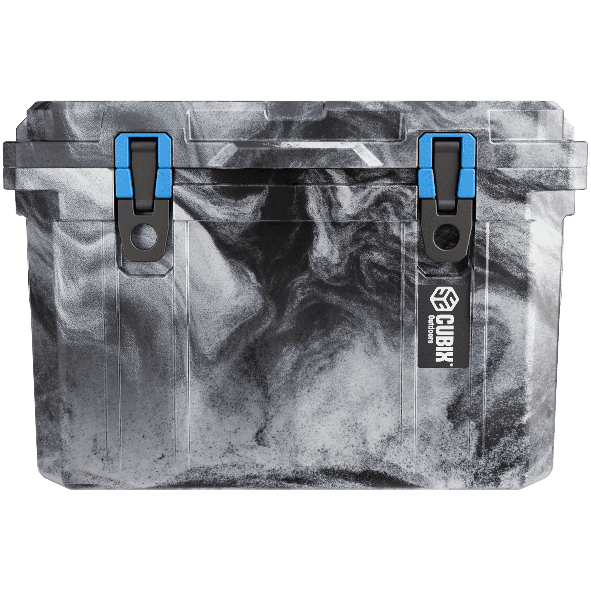 Cubix Outdoors 20 QT QuadraX Portable Insulated Hard Cooler - Fits 14 Cans - Winter Camo