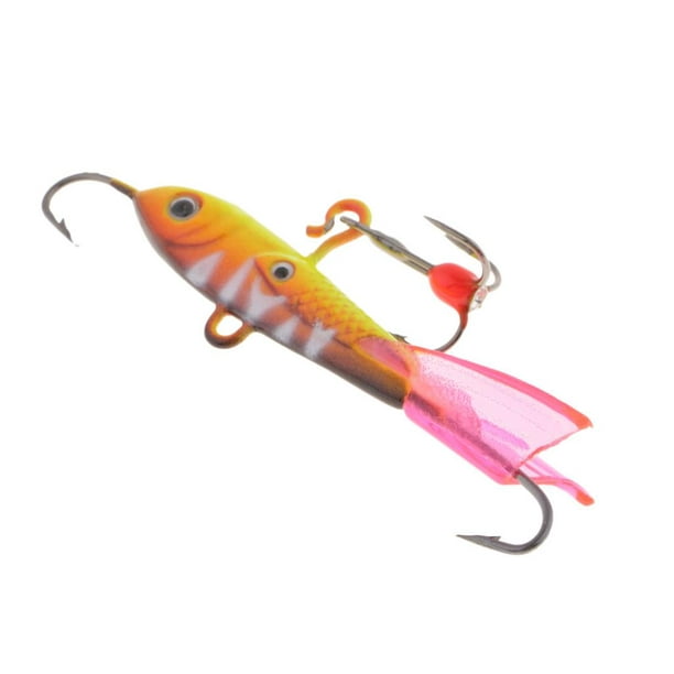 Ice Fishing Jigs w/ Single Hook for Walleye Winter Fishing