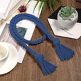 thumbnail image 5 of Visland 2 Pcs Natural Cotton Curtain Tiebacks- Farmhouse Style Curtain Holdback Rope, Curtain Decorative Holdbacks for Rural Style Drapery Tieback, 5 of 5