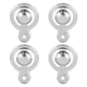 thumbnail image 1 of EeaseMX separadores de huevos de acero inoxidable, filtros para claras de huevo (plateados), 1 of 8