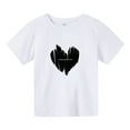 thumbnail image 5 of Ropa informal de moda coreana para niños, camiseta de algodón con estampado de letras para adolescentes, camiseta de manga corta Harajuku de verano para niño y niña, camiseta para bebé, 5 of 5