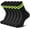 Black With Yellow Striped, variant on Athletic Socks Sport Running Calf Socks Performance Cushioned Breathable Crew Socks for Men Women(6 Pairs)