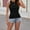 Black, variant on SNKSDGM Female Seamless Tank Tops for Women Long Ribbed Tank Tops for Women Workout Round Neck Soft Knitted Tank Top Women's Skinny Curved Hem Beach Top Fashion M